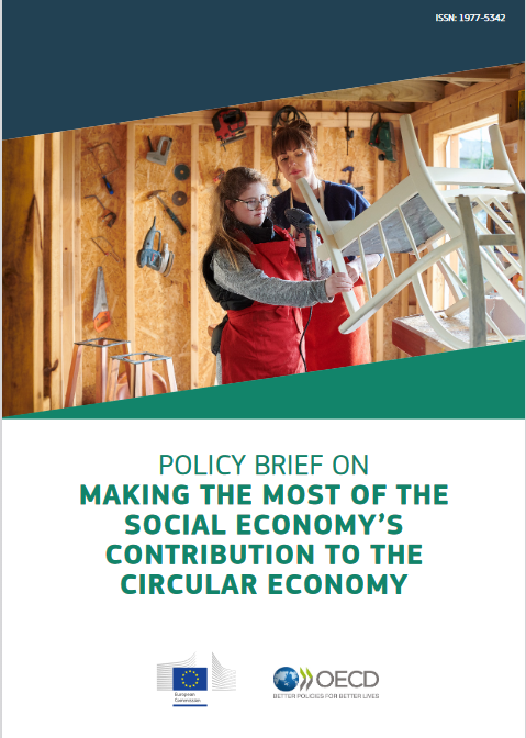 cover Policy Brief on Making the Most of the Social Economy's Contribution to the Circular Economy 2022 OECD EC