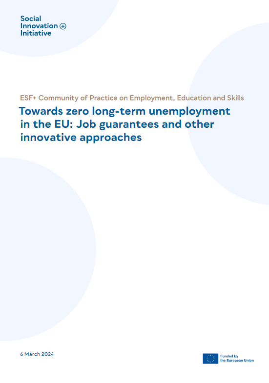 zero long-term unemployment report cover